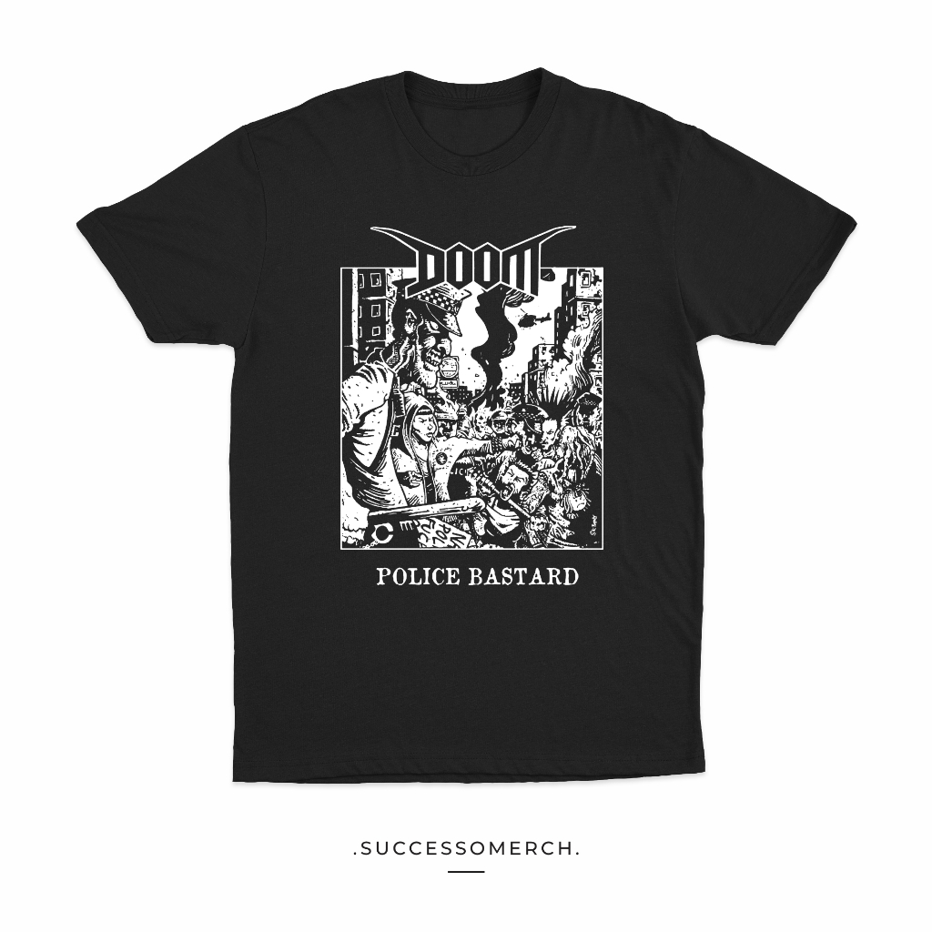 KAOS BAND DOOM - TSHIRT BAND DOOM - HARDCORE PUNK - BOOTLEG