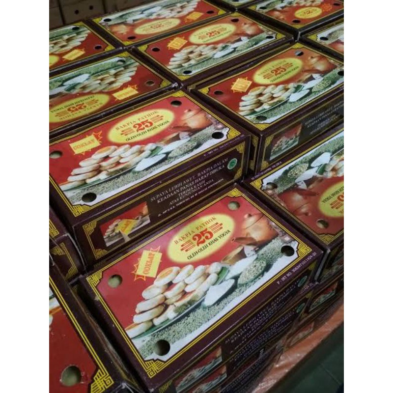 Termurah Bakpia Pathok 25 Asli Jogja serbuuu 