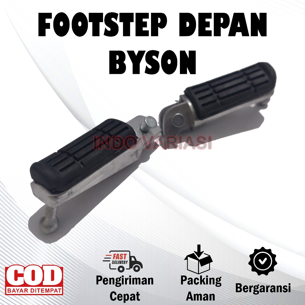 Footstep Depan Byson Tebal Step Pijakan Kaki Motor