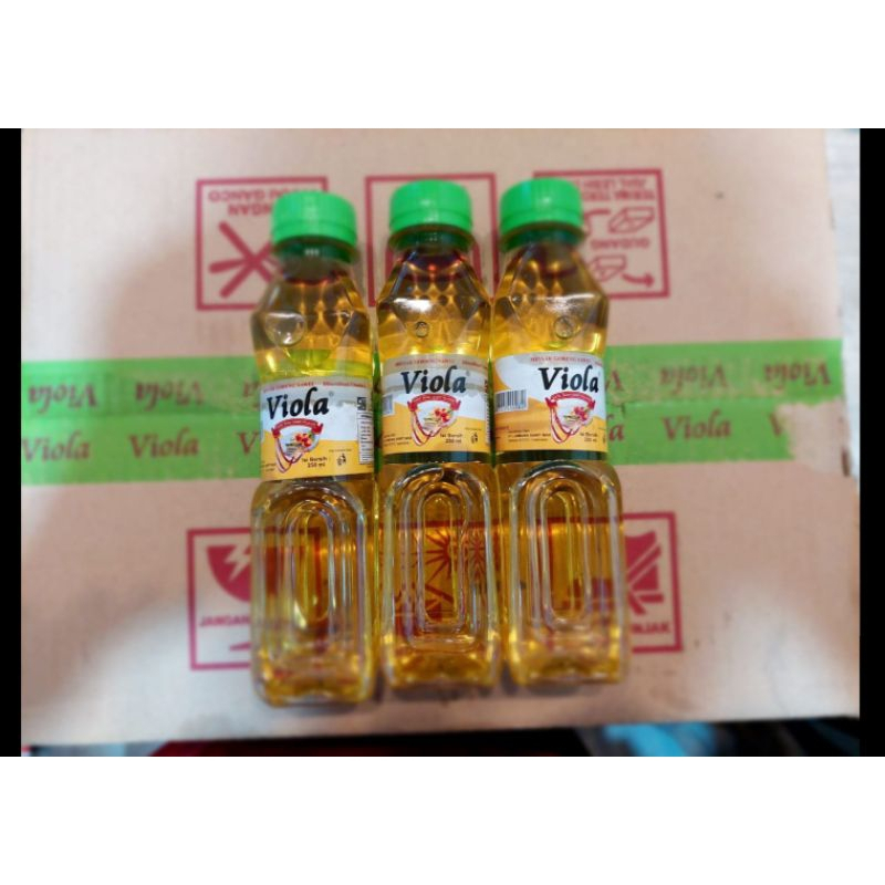 

Minyak goreng Viola Botol @250ml 1 karton isi 48 botol EXP Jun 2028