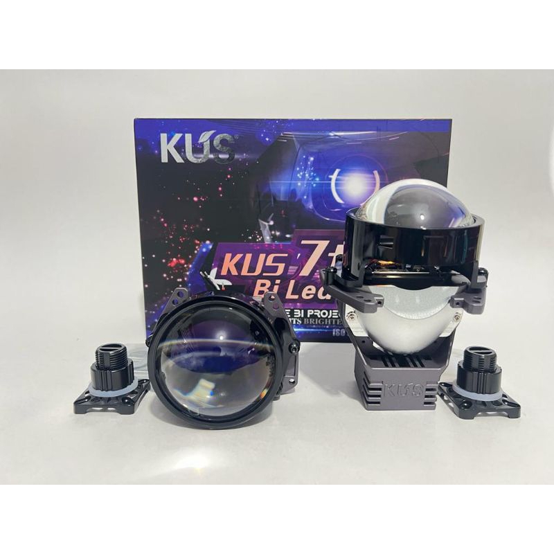 BILED KUS 7 TH BI LED PROJECTOR LENS 3 INCH BLUE LENS PROJECTOR LENS BILED KUS