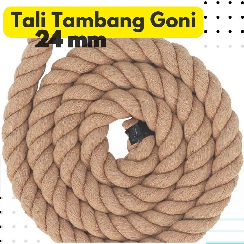 

TALI RAMI BESAR - TAMBANG GONI 24 MM PERMETER