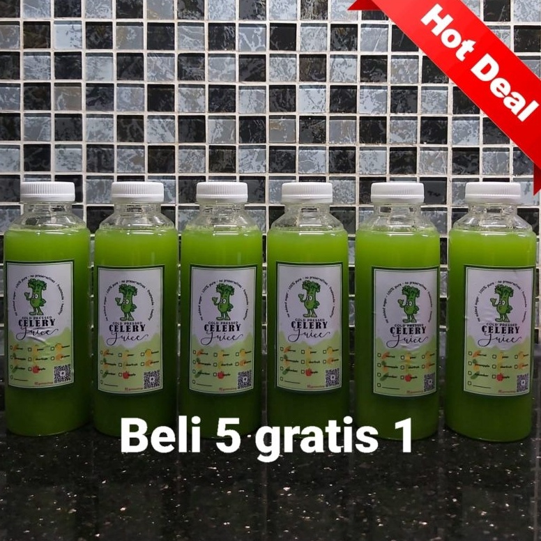 

79 Jus Seledri / Juice Celery Stick Import COLD PRESSED tanpa campuran 250ml 41