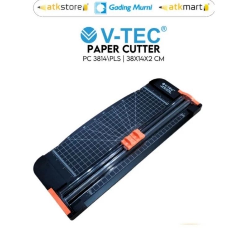 

V tec paper cutter pemotong kertas A4 Portable