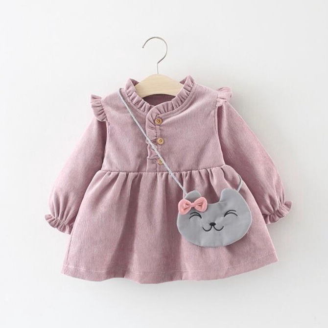Recomended.. INCESSBABY Baju Dress Anak Dress Korea Anak Perempuan Gaun Bayi Dres Bayi Perempuan Imp