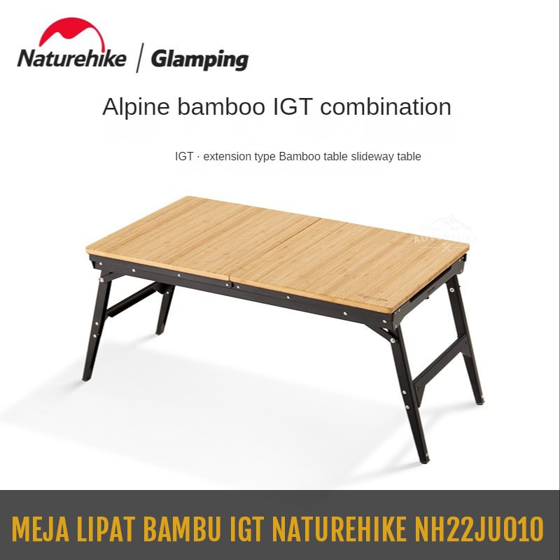 MEJA LIPAT BAMBU IGT NATUREHIKE NH22JU010