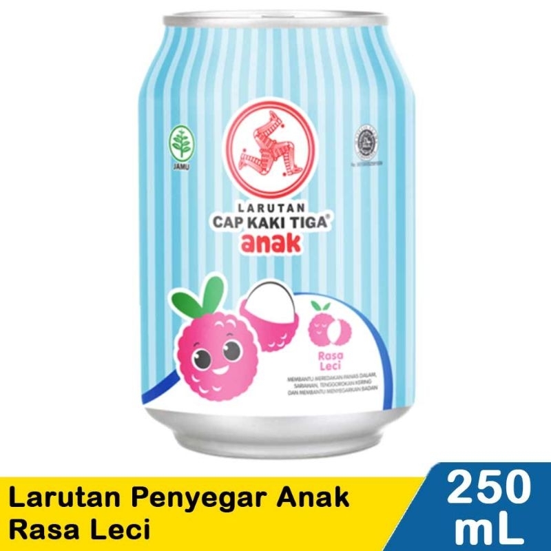 

Kaki Tiga Larutan Penyegar Anak Leci 250mL