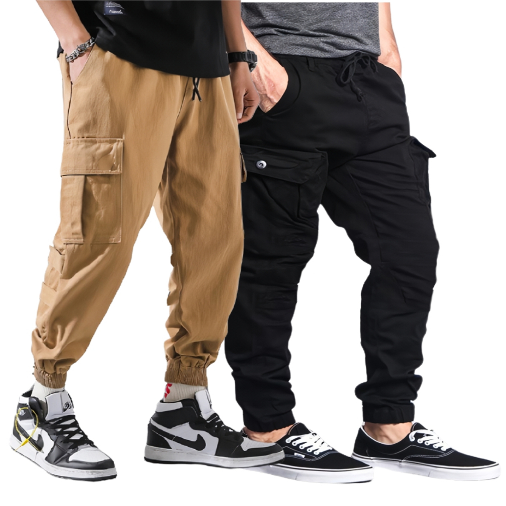 Jogger Cargo Pria Celana Jogger Cargo Panjang