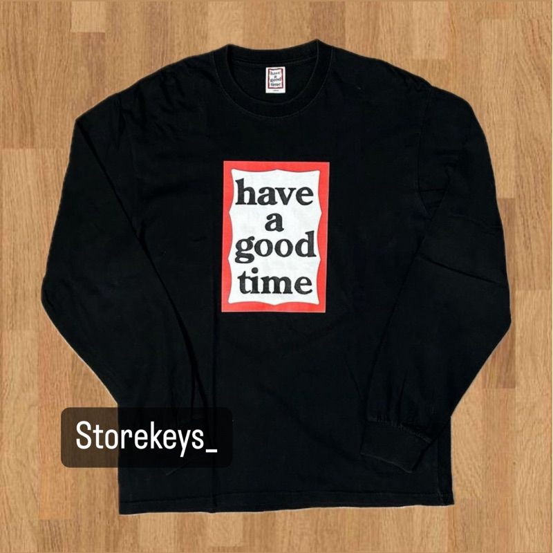 (FREE PAPPER BAG) HOODIE CREWNECK HAVE A GOOD TIME HOODIE HAVE A GOOD TIME