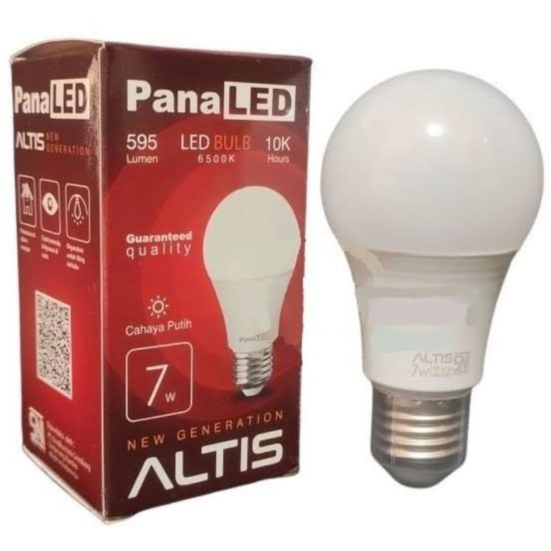 Lampu PanaLED Altis 7 Watt SNI / Lampu Bulb / Lampu LED / SNI