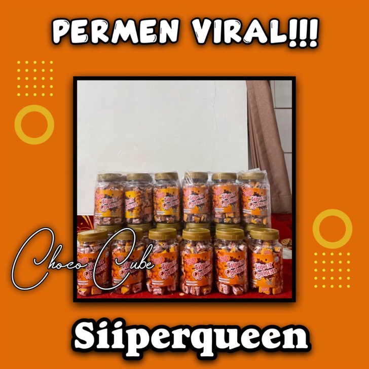 

[KODE PRODUK YKMSW6771] TERMURAH!! Permen Viral Siiper Queen Choco Cube Isi 60pcs | Permen Enak Murah - Termurah Bisa COD (PREMIUM)