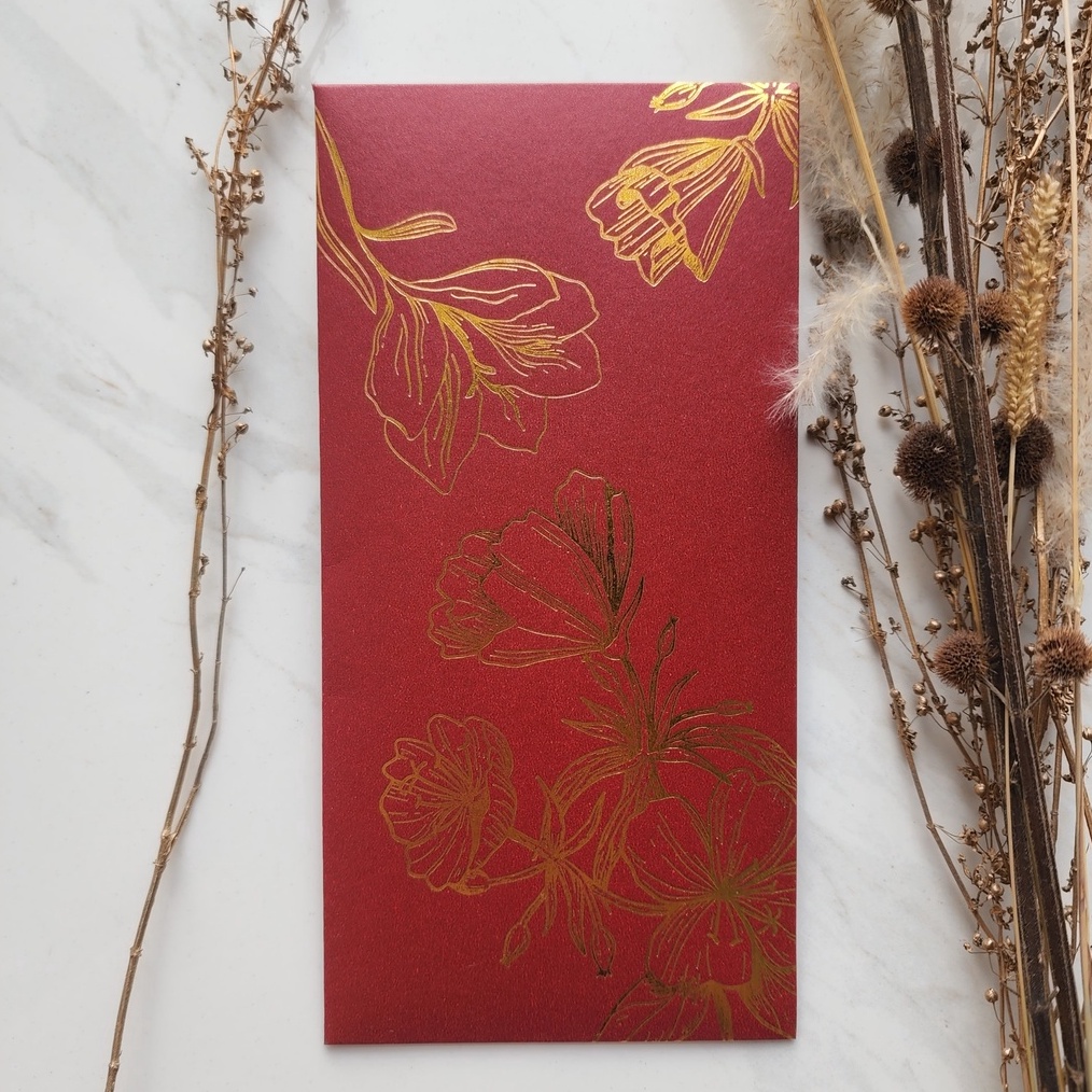 

✨TERBARU✨ Amplop Uang Bunga Jumbo Premium / Angpao Bunga Fancy Paper/Amplop Gaji/Angpau Nikahan !!