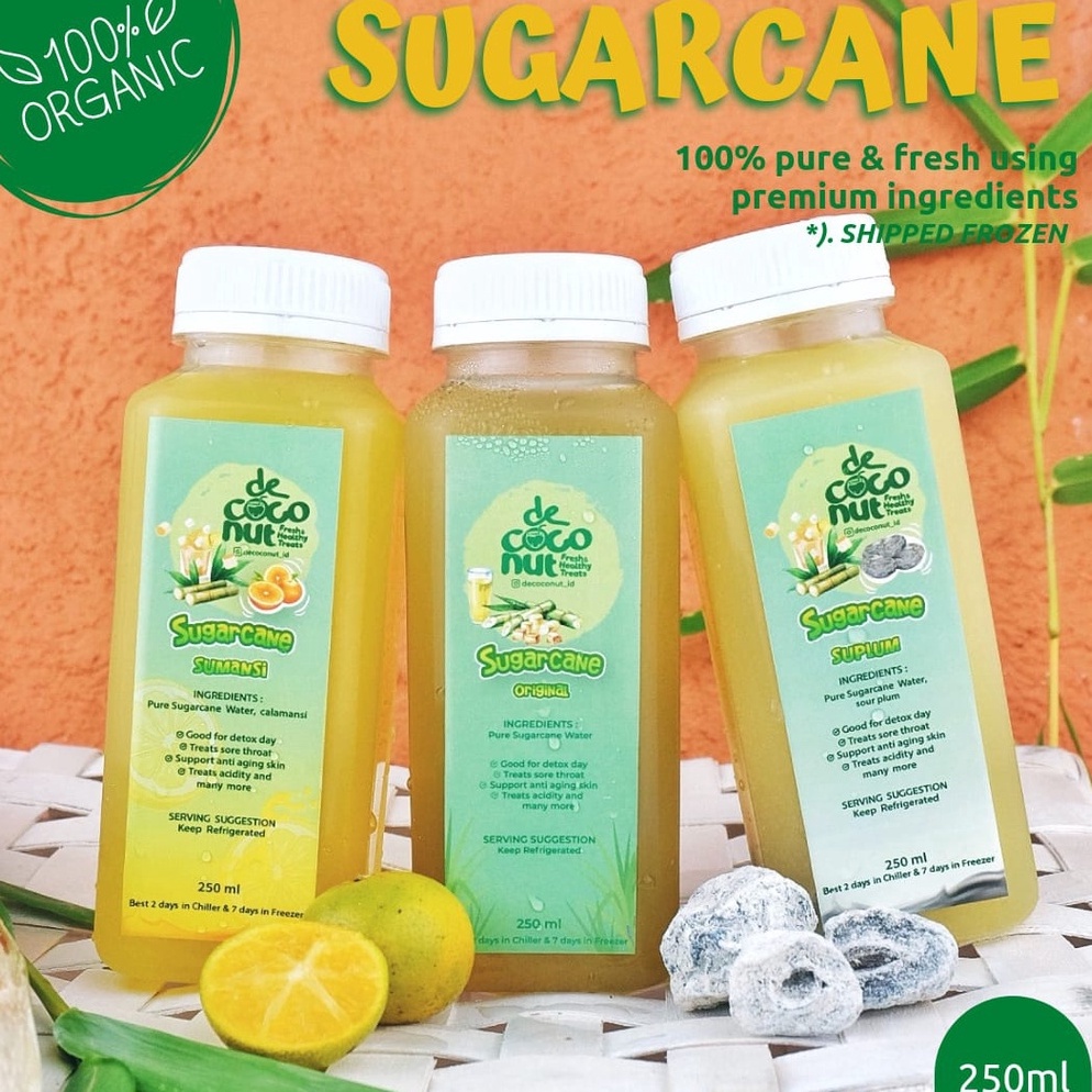 

[GCA] SUGARCANE 250ML (100% AIR TEBU MURNI) 74