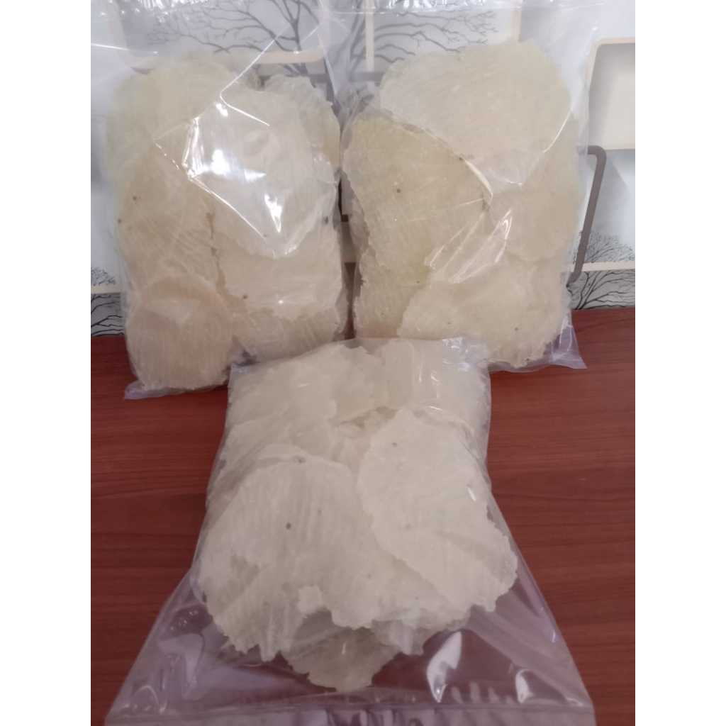 

kerupuk singkong, Sermier Tebal/opak telo