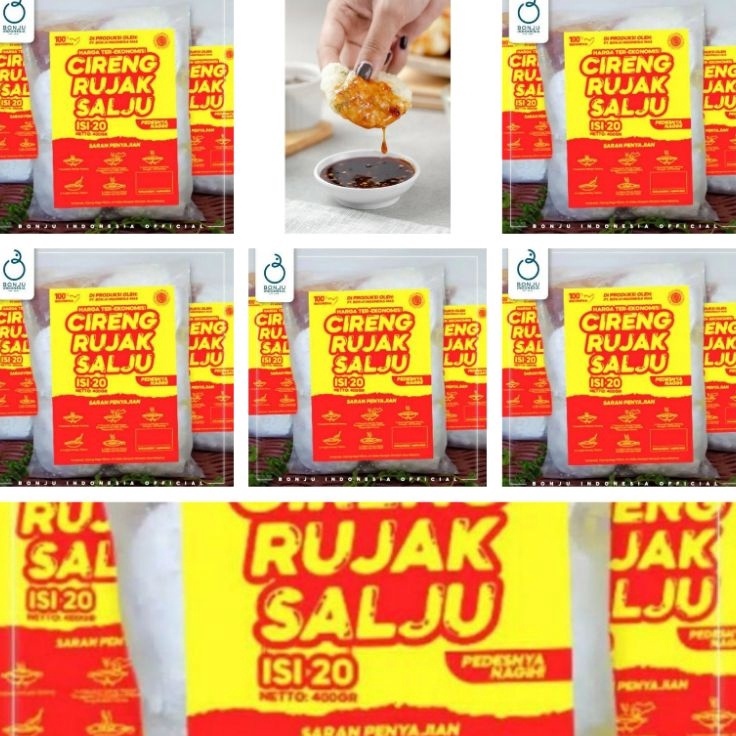 

❋Murah Banget cireng rujak salju isi 20 M47 ✳