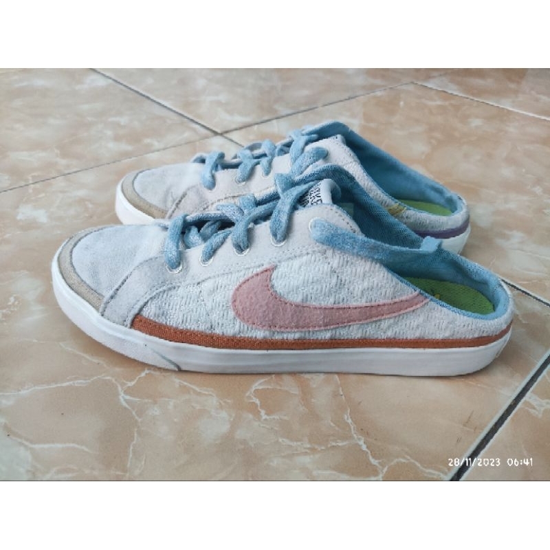 preloved nike mule court legacy