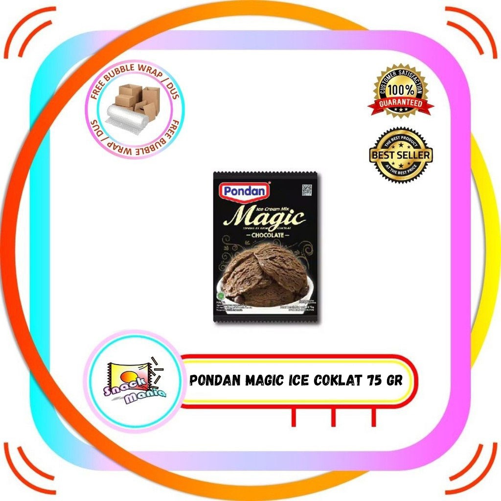 

Pondan Magic Ice Cream Chocolate 75 gr Chocolate