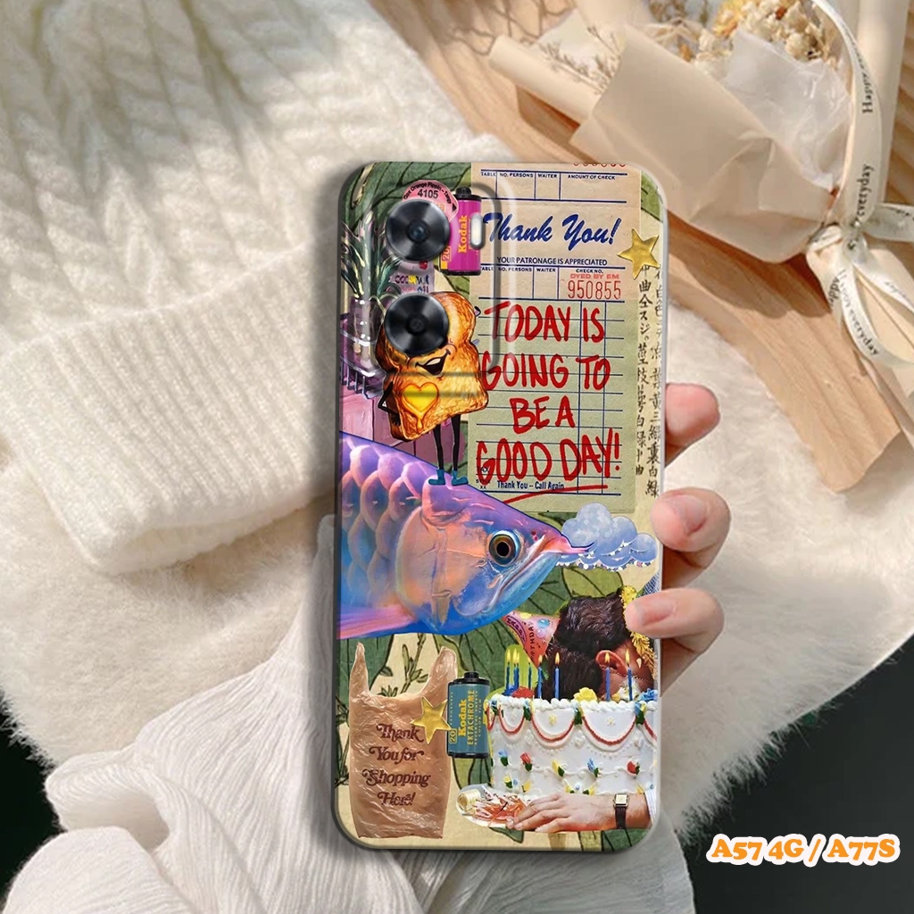 Case Hp Oppo A57 2022 TERBARU (4G) / A77S 2022 - RK [13] - Case Motif - Casing Hp Oppo A57 4G / A77S