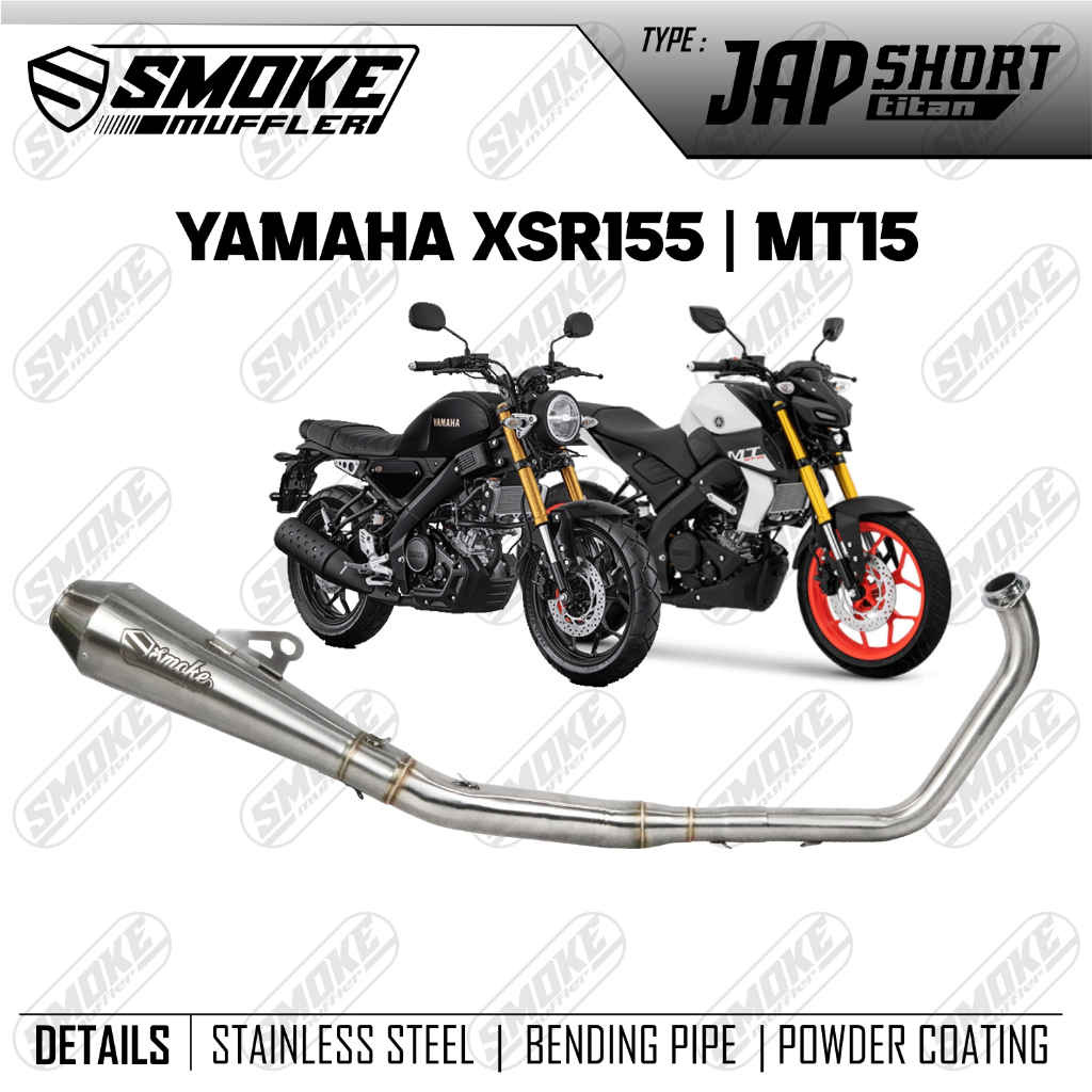 Knalpot Yamaha XSR 155 Original by Smokemuffler