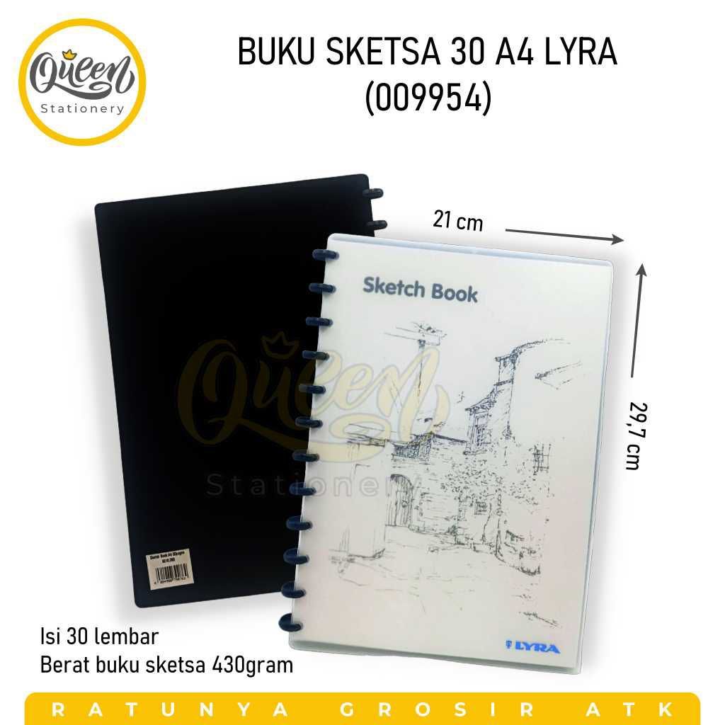 

1 PCS BUKU SKETSA A4 LYRA SKETCH BOOK BUKU GAMBAR (009954)