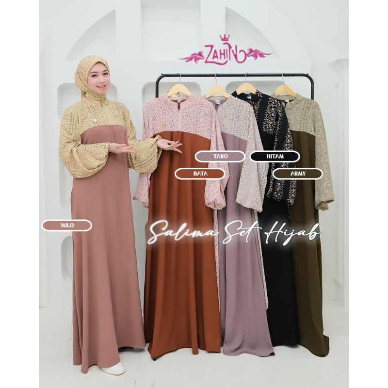 gamis Salima set hijab by zahin