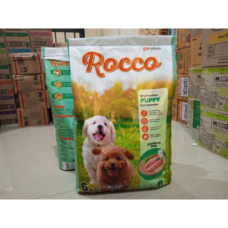 Rocco Dog Food Chicken & Milk Puppy 6 Kg - Good Dog Food Rocco Puppy