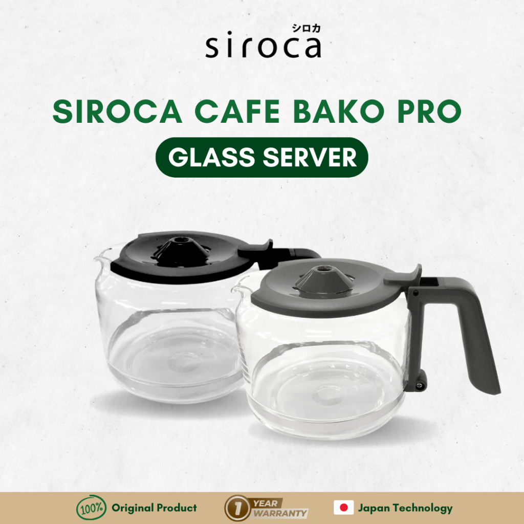 Siroca Cafe Bako Pro - Mesin Kopi Otomatis Spareparts (Glass Server)