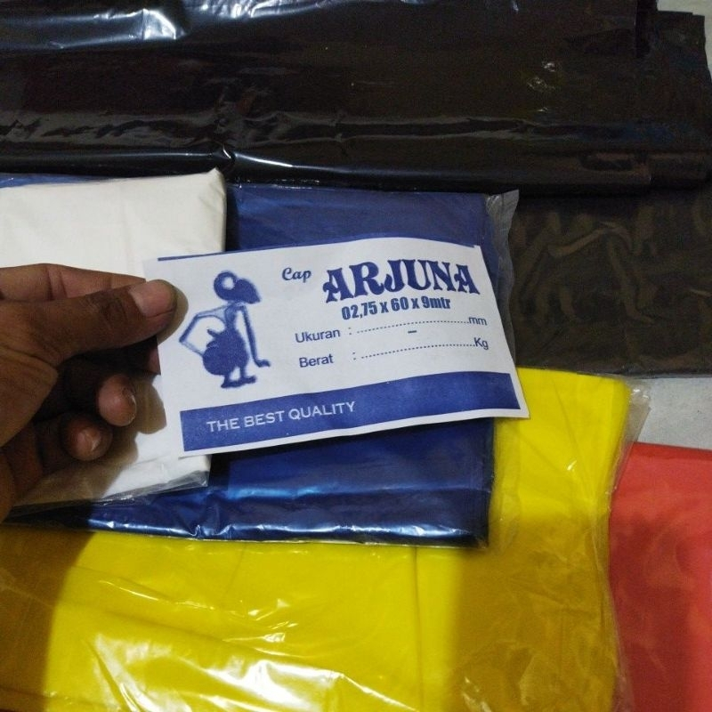 PLASTIK LAYANGAN // SAMPUL LAYANGAN CAP ARJUNA