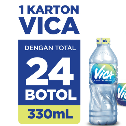 

NEW!! MINERAL VICA 330ml x 24PCS /DUS