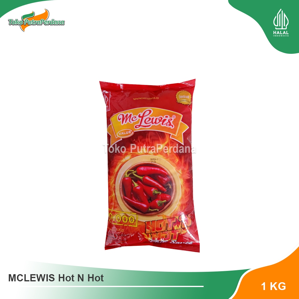 

MCLEWIS Hot N Hot Sauce 1kg