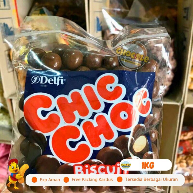 

PROMO 1.1 DELFI CHIC CHOC 1KG || PUSAT GROSIR COKLAT DAN SNACK KILOAN ORIGINAL || SILVERQUEEN