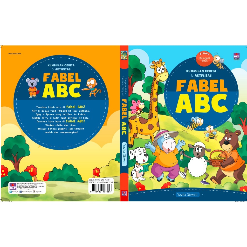 buku anak fabel abc