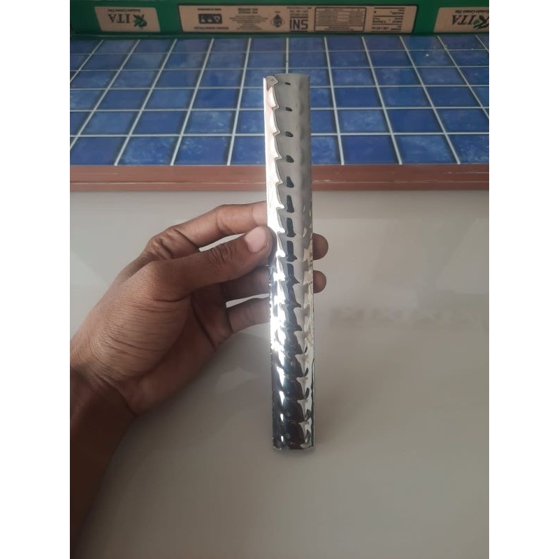 Granit Kuku Macan warna silver panjang 20cm