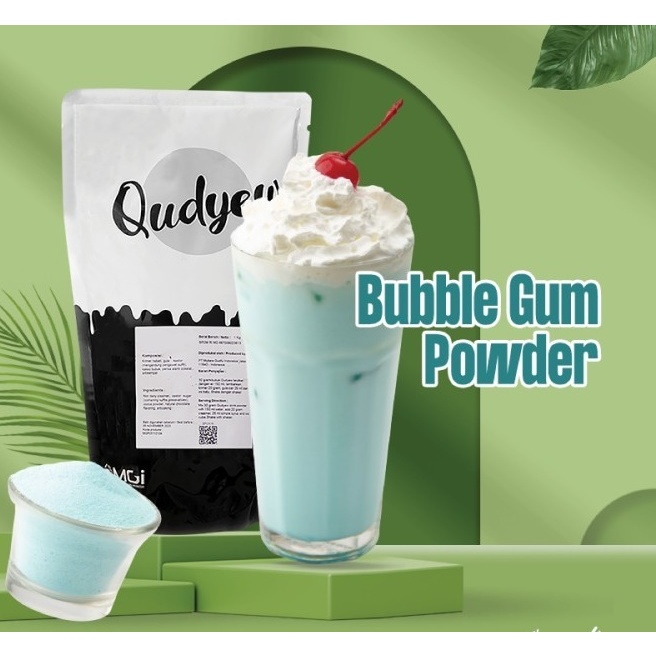 

qudyew Bubble Gum powder QUDYEW bubblegum premium powder 1kg