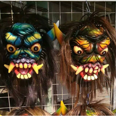 Gedruk/ Topeng Buto Gedrug / Rampak Buto Gedruk Untuk Anak-anak/Dewasa