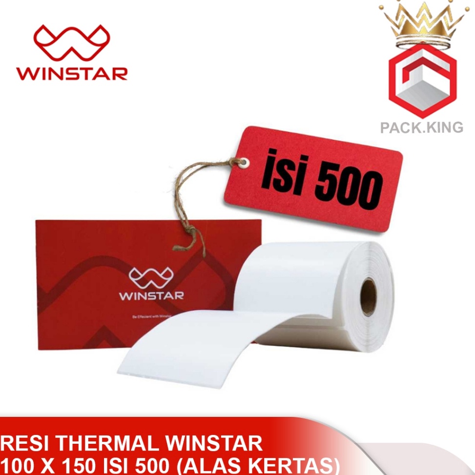 

[KODE PRODUK S0ZGY8065] Label Stiker Thermal 100x150 mm 10x15cm 500pcs / resi thermal 100x150 isi 500 pcs / label thermal 100x150