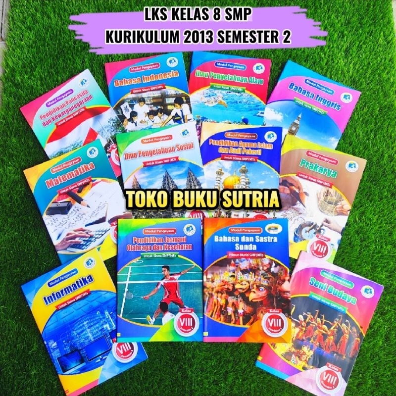 LKS Kelas 8 SMP SEMESTER 2 KURIKULUM 2013 CV. Arya Duta