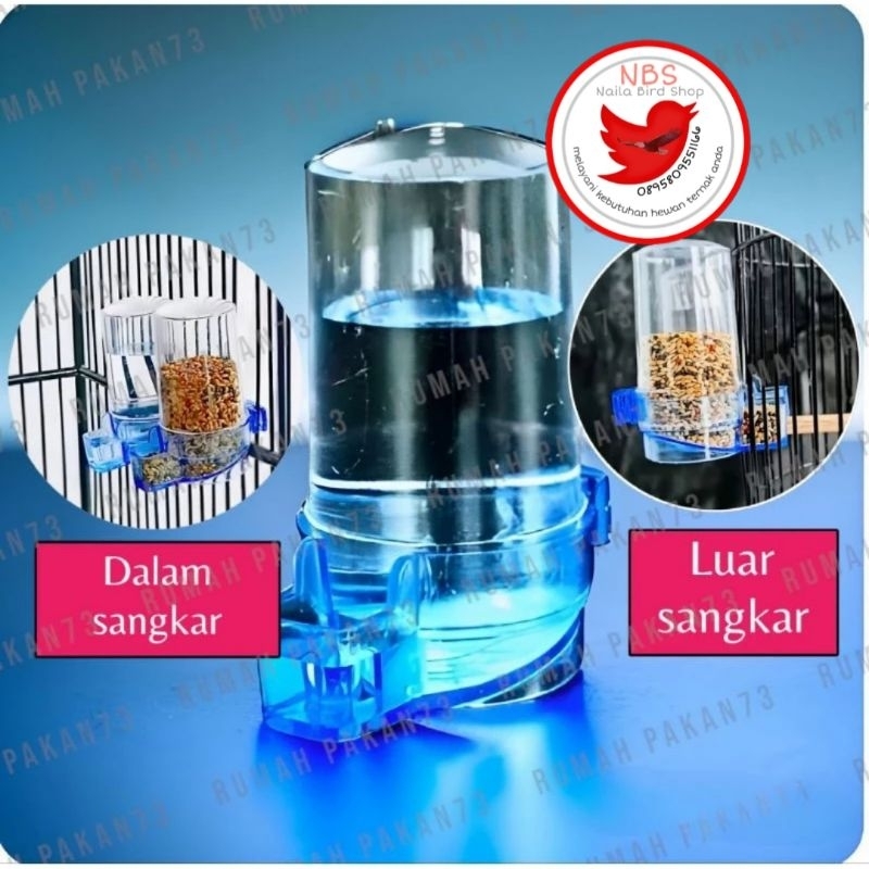 Ratoo Dispenser Air Dispenser Tempat Makan Minum Hewan Peliharaan Dispenser Hewan