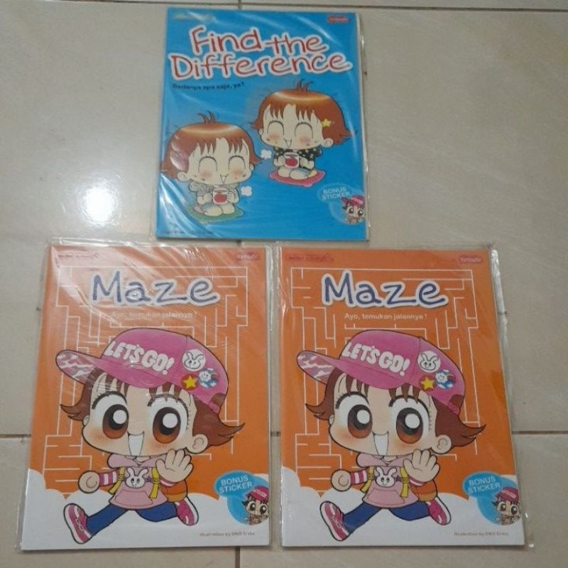 buku aktivitas anak : miiko activity