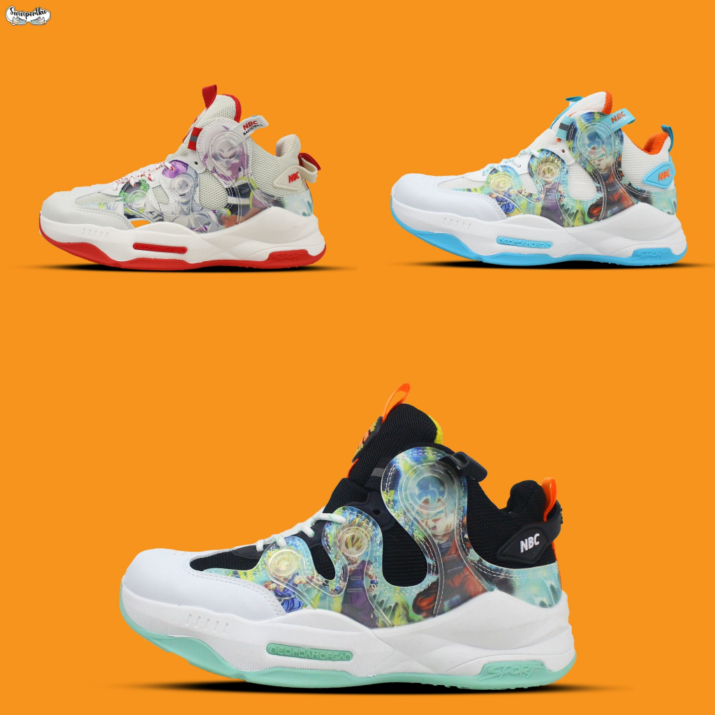 SEPATU FASHON AND SPORT NBC DRAGON BALL BASKETBALL IR-1 SIZE 39-44