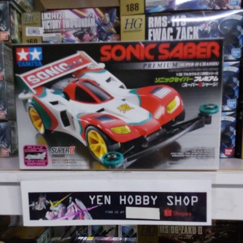 TAMIYA SONIC SABER 94322 + DINAMO [ORIGINAL TAMIYA]