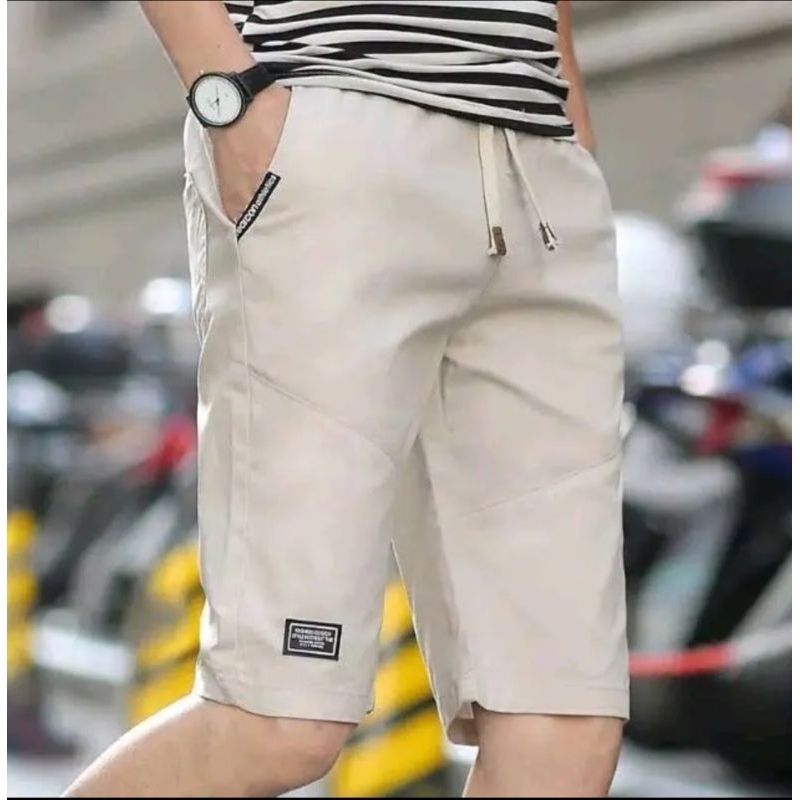celana chinos pendek pria motif chinos pendek murah