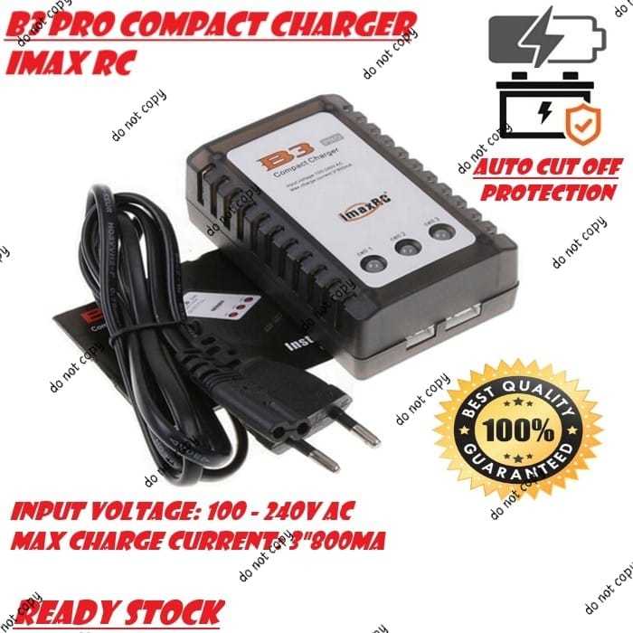 Imax B3 Pro B3AC Lipo Balance Charger 2S 3S Lipo Battery Charger RC