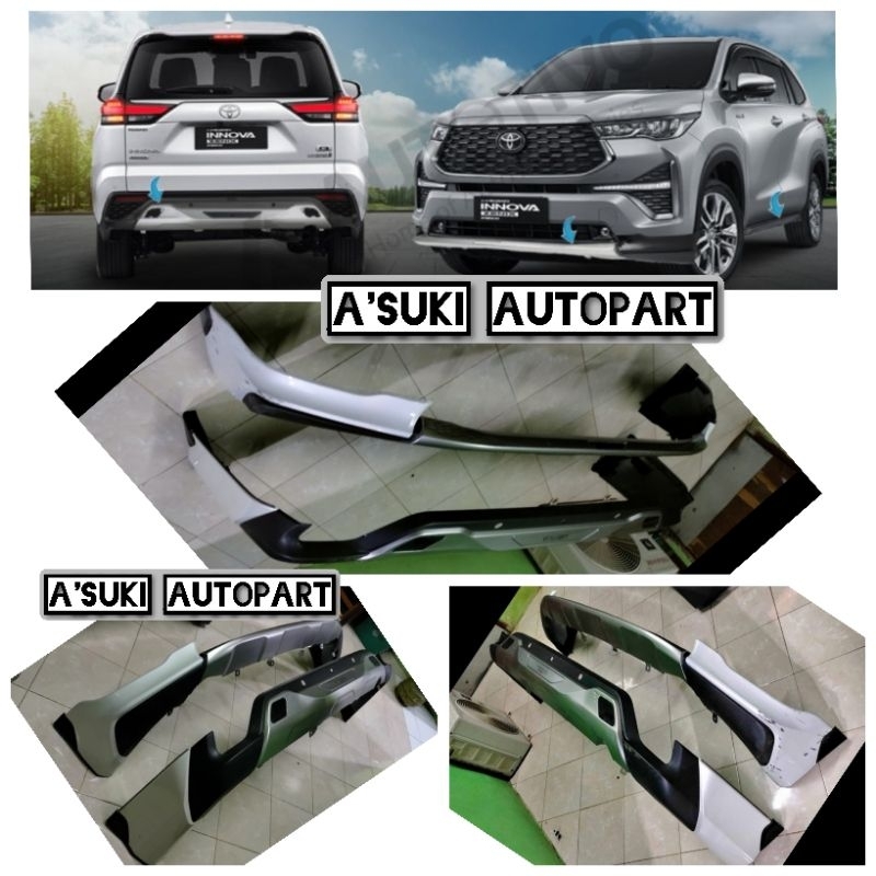 bodykite bemper depan belakang innova zenix