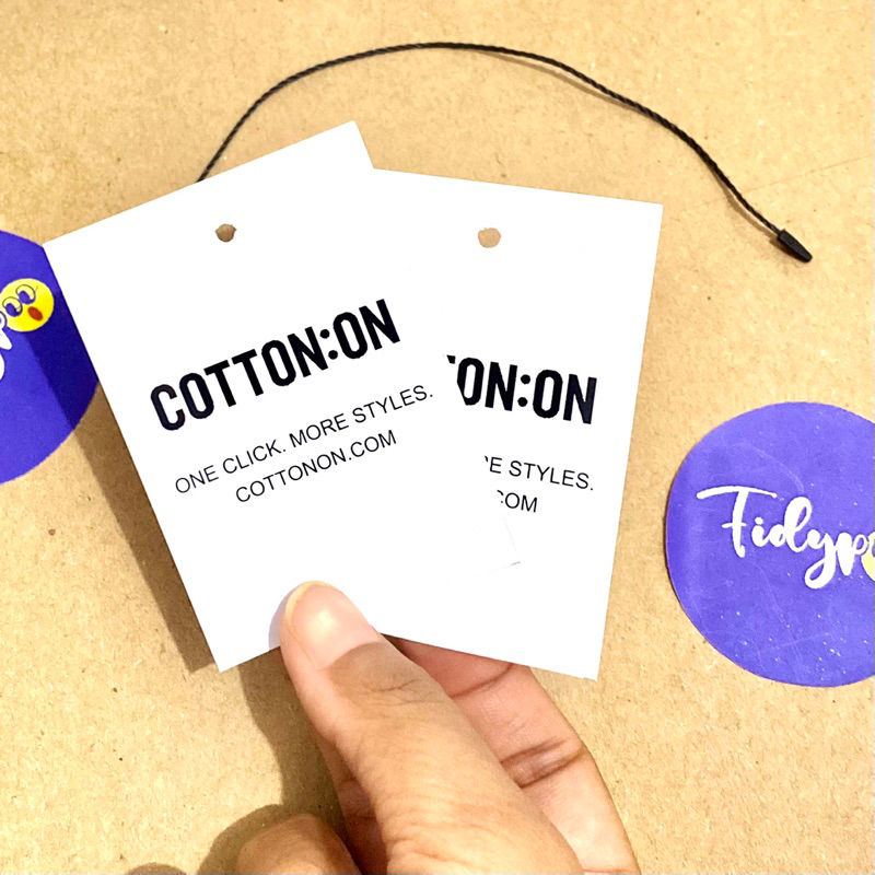 

HANGTAG COTTON ON LOGO