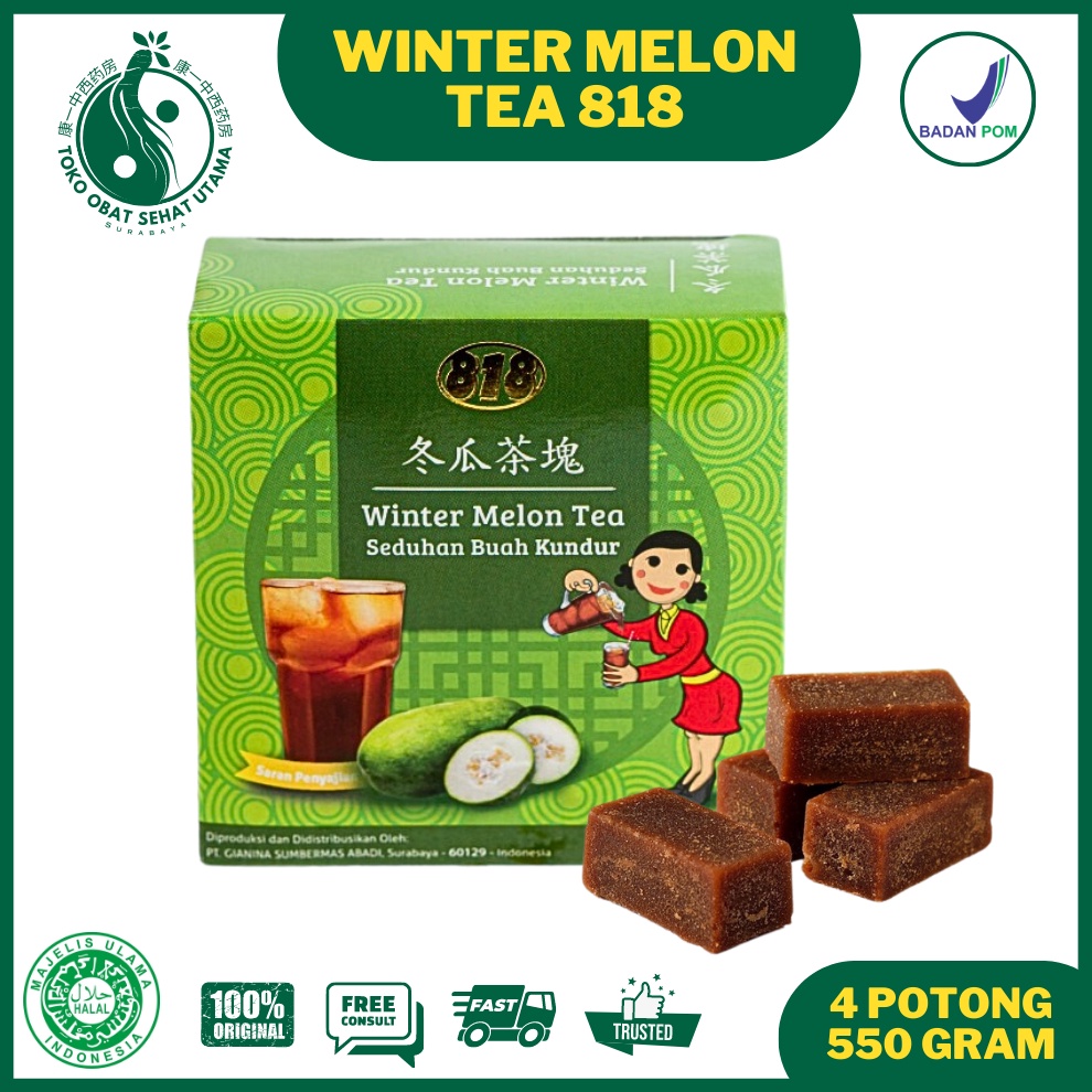 

Import Terlaris [TERMURAH] WINTER MELON TEA 818 SEDUHAN BUAH KUNDUR / MINUMAN PANAS DALAM / WINTERMELON TEH buruan