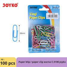 

Paper klip / paper clip warna C-3100 Joyko -