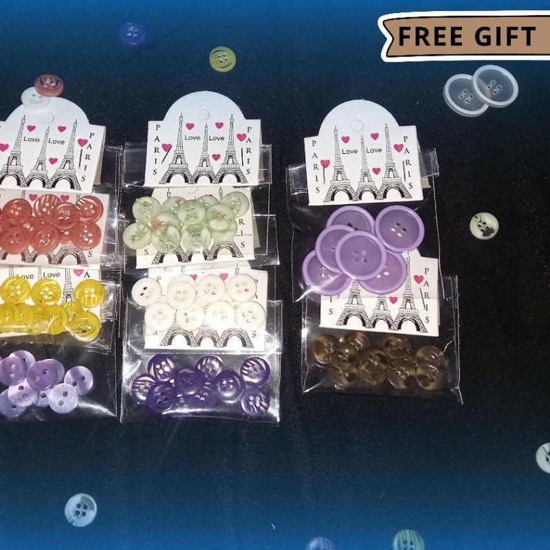 Kancing Baju | Kancing Pakaian | Kancing kecil & Kancing Besar Murah