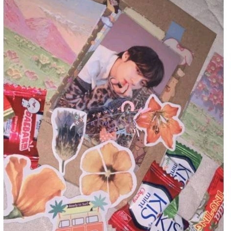 PHOTOCARD BTS TAEHYUNG V TEAR O MAUNG