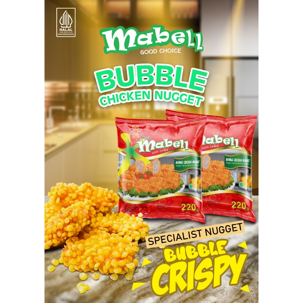 

Mabell Bubble Chicken Nugget Ayam Crispy